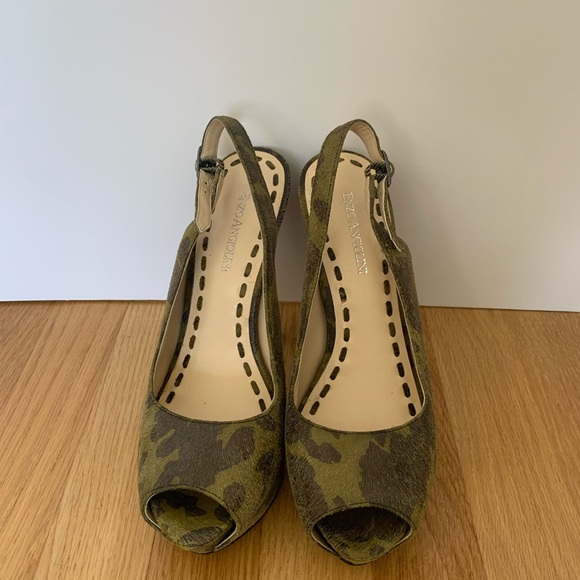 Enzo Angiolini Animal Green Leopard Print - Picture 6 of 7
